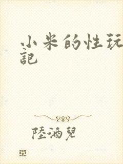小米的性玩具日记