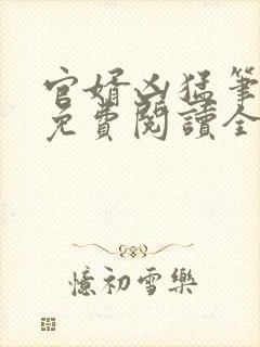 官婿凶猛笔趣阁免费阅读全文