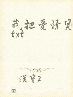 我把爱情煲成汤txt