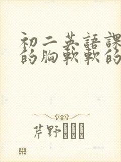 初二英语课代表的胸软软的