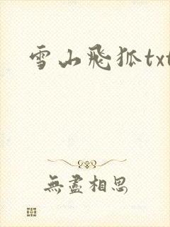 雪山飞狐txt