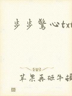 步步惊心txt