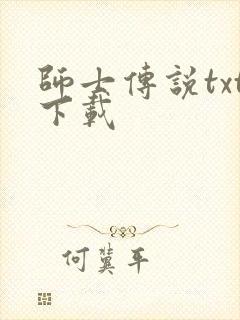 师士传说txt下载