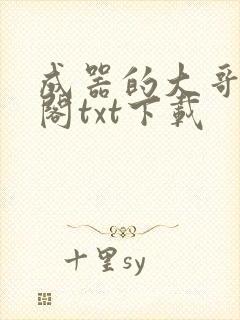 成器的大哥笔趣阁txt下载