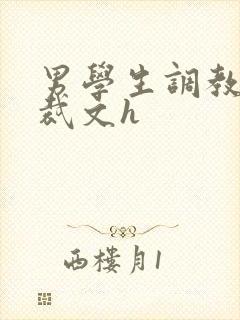 男学生调教男总裁文h