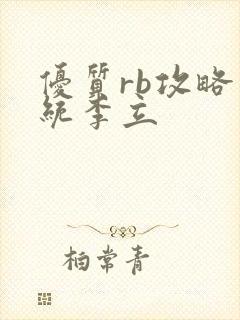 优质rb攻略系统李立