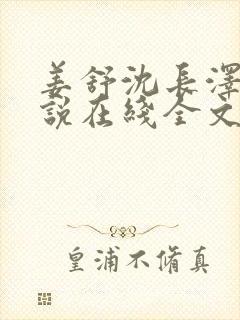 姜舒沈长泽的小说在线全文免费阅读笔趣阁