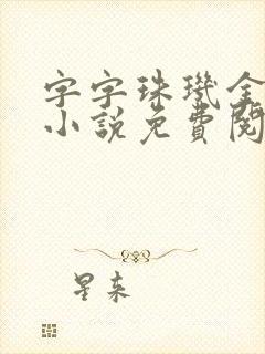 字字珠玑金银花小说免费阅读