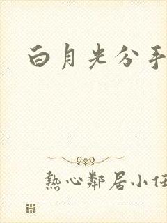 白月光分手日常
