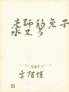 老师的兔子又软水又多