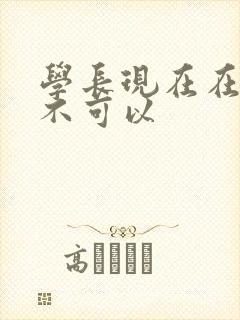 学长现在在上课不可以