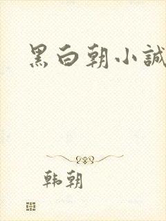 黑白朝小诚
