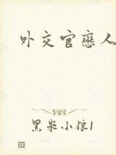 外交官恋人小说