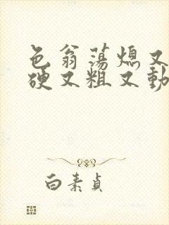 色翁荡熄又大又硬又粗又动态图