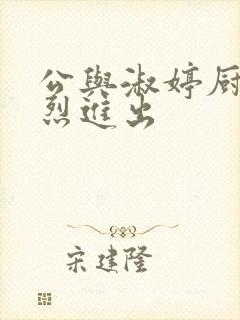 公与淑婷厨房猛烈进出