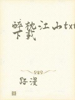 醉枕江山txt下载