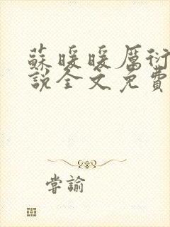 苏暖暖厉衍琛小说全文免费阅读