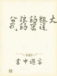 公狼的粗大挺进我的密道