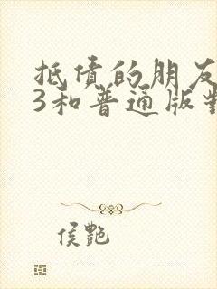 抵债的朋友麦子3和普通版对比