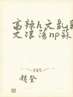 高辣h文乱乳h文浪荡np苏夏