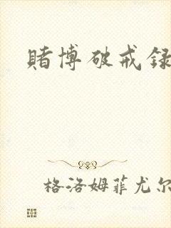赌博破戒录