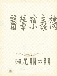 系统宿主被满的日常小说网盘