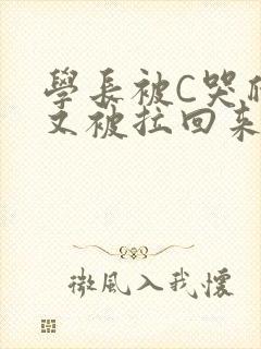 学长被C哭爬走又被拉回来