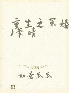 重生之军婚(h)李晴