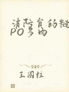 消防员的糙汉文PO多肉