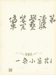 伪装学渣第一次车完整版