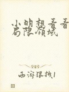 小明想看看永久局限领域