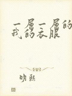 一层一层的剥开我的衣服