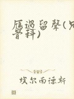 雁过留声(兄妹骨科)