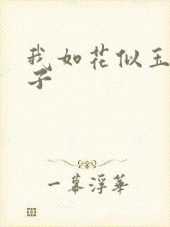 我如花似玉的儿子