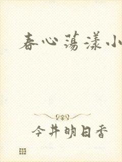 春心荡漾小说