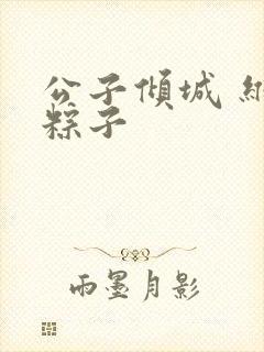 公子倾城 维和粽子