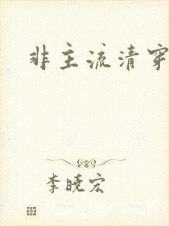 非主流清穿