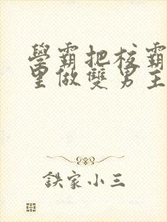 学霸把校霸往死里做双男主车