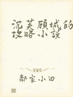 沉芙顾城的优质攻略小说