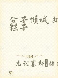 公子倾城 维和粽子