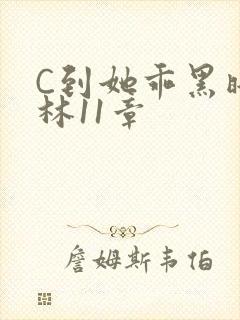 C到她乖黑暗森林11章