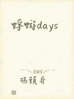 蜉蝣days