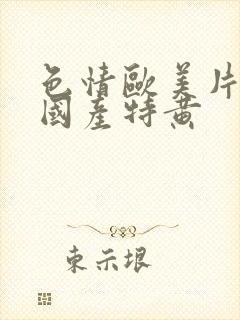 色情欧美片午夜国产特黄