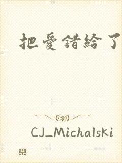 把爱错给了你