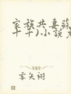 家族共妻苏苏(十千)小说免费