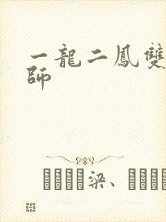 一龙二凤双飞老师
