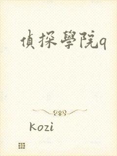 侦探学院q