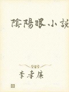 阴阳眼小说
