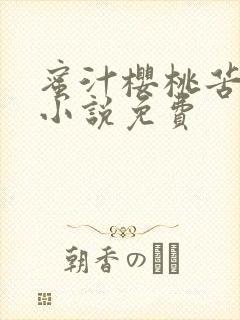 蜜汁樱桃苦咖啡小说免费