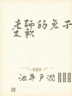 老师的兔子又大又软